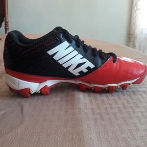 Nike Vapor Shark Youth Football Cleats Red